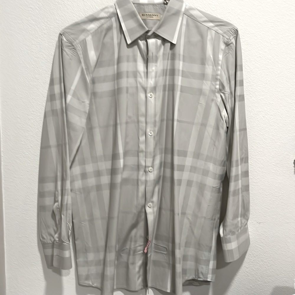 Men Burberry Shirt Small